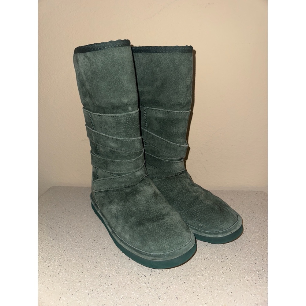 LaMO Green Tall Boots Size‎ 7.5